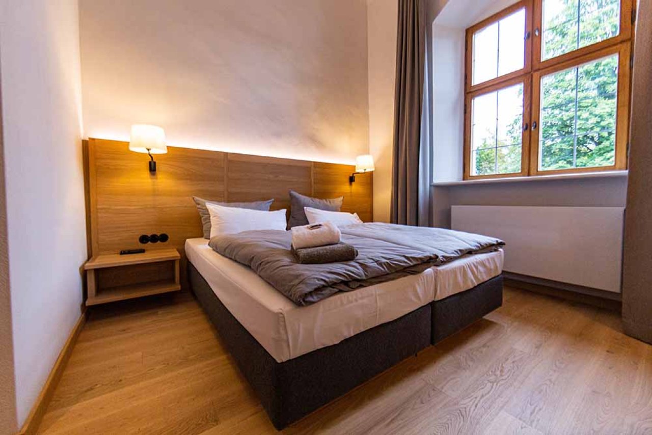 Hotelzimmer – Kloster Seeon – Kultur- und Bildungszentrum – Referenz Nutz GmbH