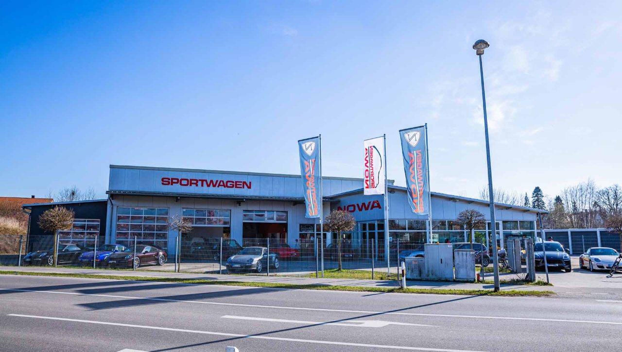 Außenansicht – Sportwagen Nowa – Referenz Nutz GmbH